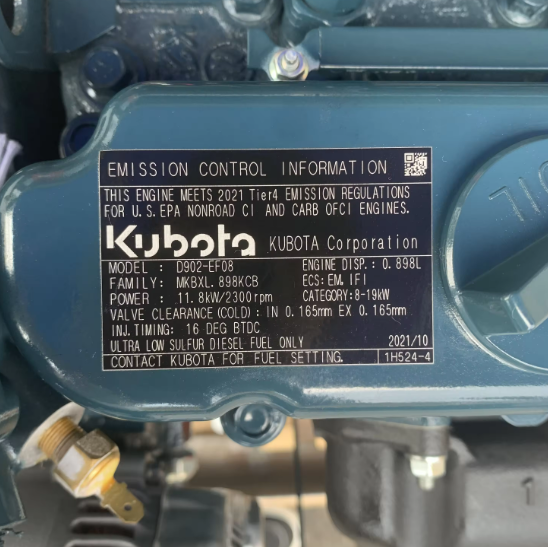 NEW original D902 Engine D902-EF08 Diesel engine 3 Cylinders 11.8KW/2300RPM  For kubota