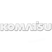 Load image into Gallery viewer, H-KOMATSU : UNIVERSAL STICKER (KOMATSU) - motofork