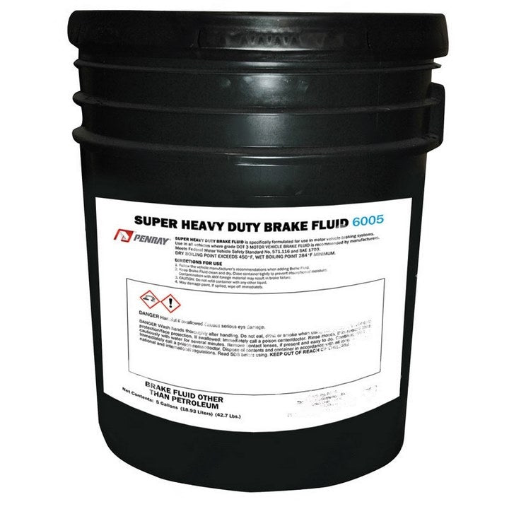 PR-6005 : BRAKE FLUID, DOT 3 (5 GALLON)